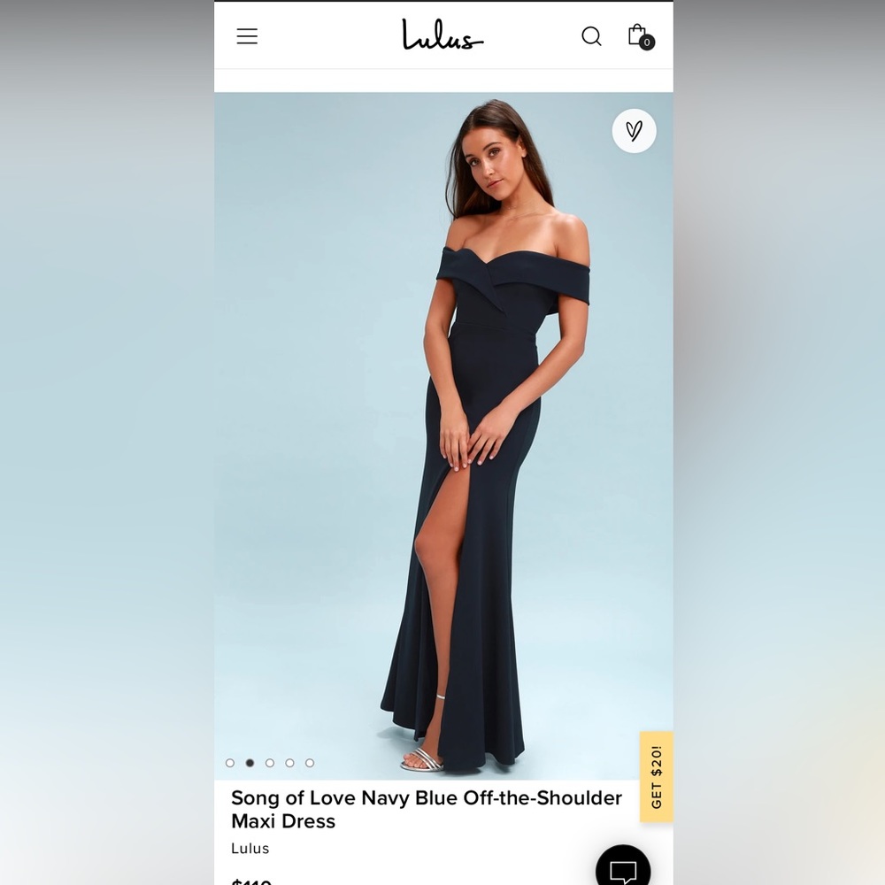 Lulus Maxi Formal Dress